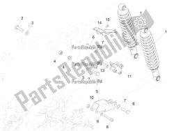 Rear suspension - Shock absorber/s