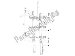 Fork's components (Kayaba)