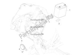 afstandsbedieningen - batterij - claxon