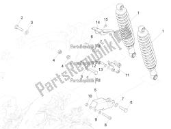 sospensione posteriore - ammortizzatore / i