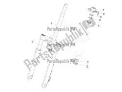 forcella / tubo sterzo - unità cuscinetto sterzo