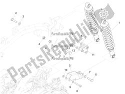 Rear suspension - Shock absorber/s