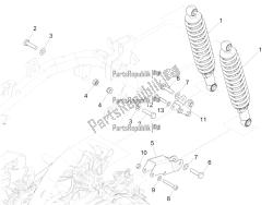 sospensione posteriore - ammortizzatore / i
