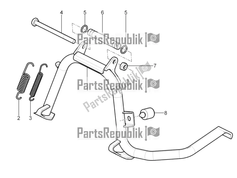 Todas las partes para Soporte / S de Piaggio MP3 300 HPE / Sport 2020