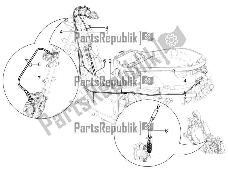 Toutes les pièces pour le Transmissions du Piaggio MP3 300 HPE / Sport 2020