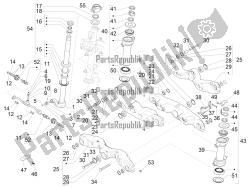 forcella / tubo sterzo - unità cuscinetto sterzo