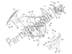 Front glove-box - Knee-guard panel