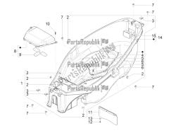 logement de casque - sous la selle