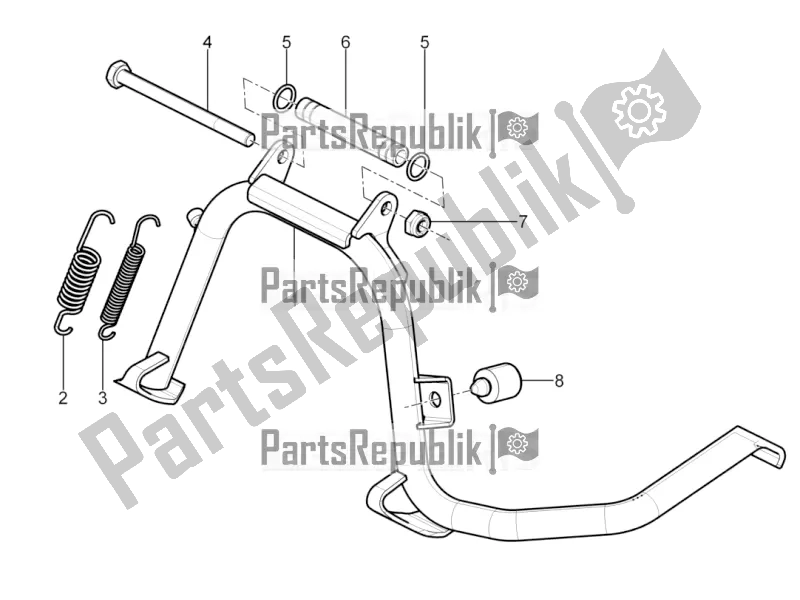 Toutes les pièces pour le Des Stands du Piaggio MP3 300 HPE / Sport 2022