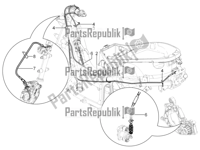 Toutes les pièces pour le Transmissions du Piaggio MP3 300 HPE / Sport 2022