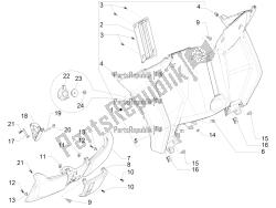 Front glove-box - Knee-guard panel