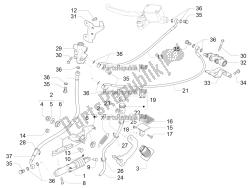 Control pedals - Levers