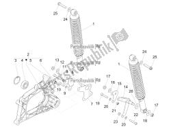 Rear suspension - Shock absorber/s