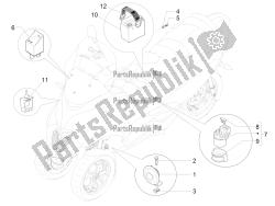 afstandsbedieningen - batterij - claxon