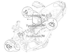 interruttori del telecomando - batteria - avvisatore acustico