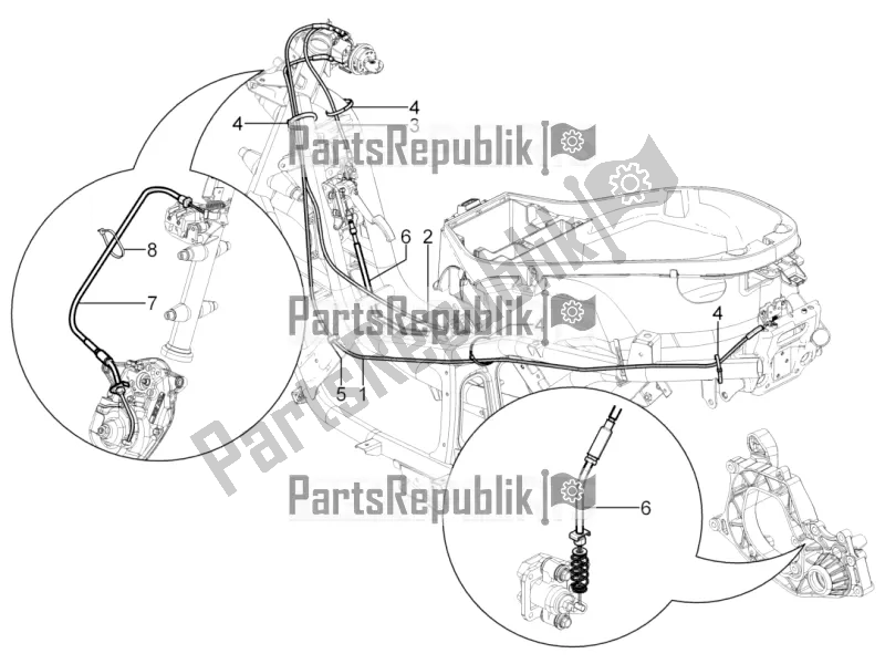 Toutes les pièces pour le Transmissions du Piaggio MP3 300 Yourban LT RL-Sport 2018