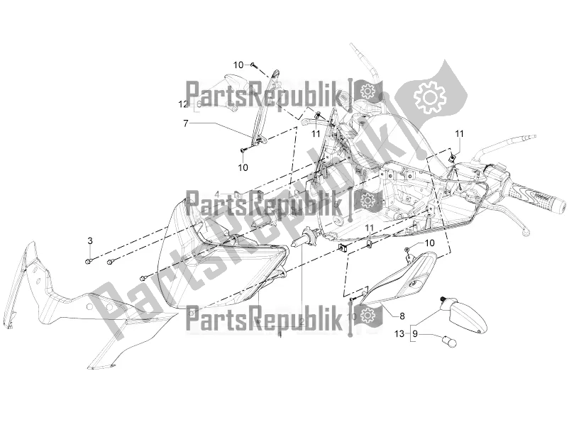 Todas las partes para Faros Delanteros - Luces Intermitentes de Piaggio MP3 300 Yourban LT RL-Sport 2019