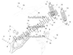 sospensione posteriore - ammortizzatore / i