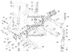 Fork/steering tube - Steering bearing unit