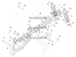 sospensione posteriore - ammortizzatore / i
