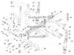 forcella / tubo sterzo - unità cuscinetto sterzo