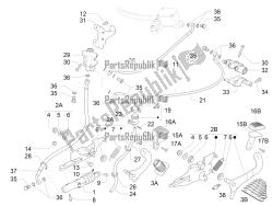 Control pedals - Levers