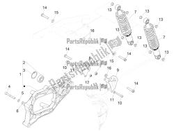 sospensione posteriore - ammortizzatore / i