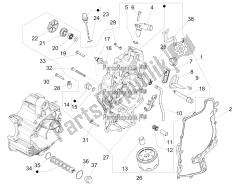 Flywheel magneto cover - Oil filter