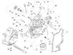 Flywheel magneto cover - Oil filter