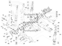 Fork/steering tube - Steering bearing unit