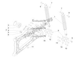 Rear suspension - Shock absorber/s