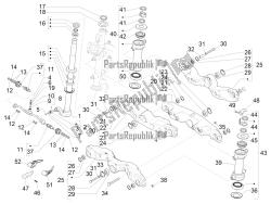 Fork/steering tube - Steering bearing unit