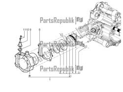 Cylinder-piston-wrist pin unit