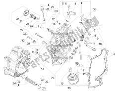 Flywheel magneto cover - Oil filter