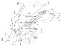 Control pedals - Levers