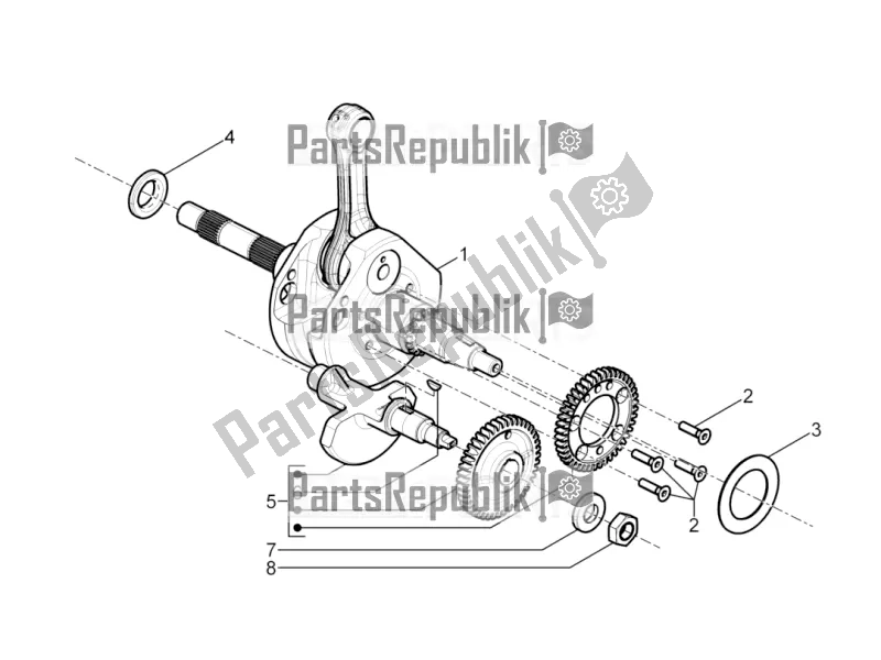 Todas las partes para Cigüeñal de Piaggio MP3 500 LT Sport-Business ABS 2018