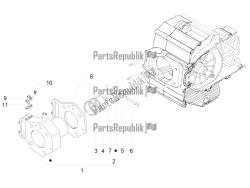 Cylinder-piston-wrist pin unit