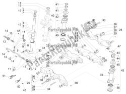 forcella / tubo sterzo - unità cuscinetto sterzo