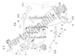 Control pedals - Levers