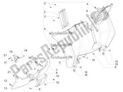 Front glove-box - Knee-guard panel