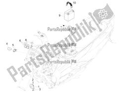 interruttori del telecomando - batteria - avvisatore acustico