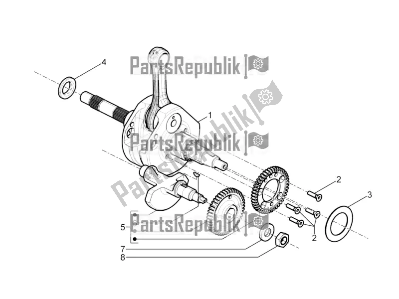 Toutes les pièces pour le Vilebrequin du Piaggio MP3 500 Maxi Sport-Business-Advanced 2020