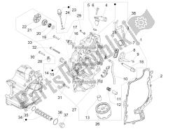 Flywheel magneto cover - Oil filter