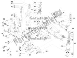 forcella / tubo sterzo - unità cuscinetto sterzo