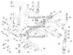 Fork/steering tube - Steering bearing unit