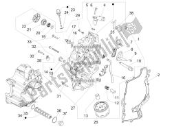 Flywheel magneto cover - Oil filter