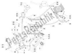 Control pedals - Levers