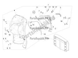 Front glove-box - Knee-guard panel