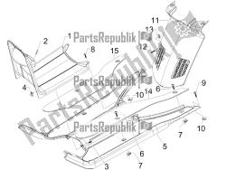 copertura centrale - poggiapiedi