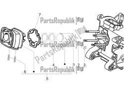 Cylinder-piston-wrist pin unit